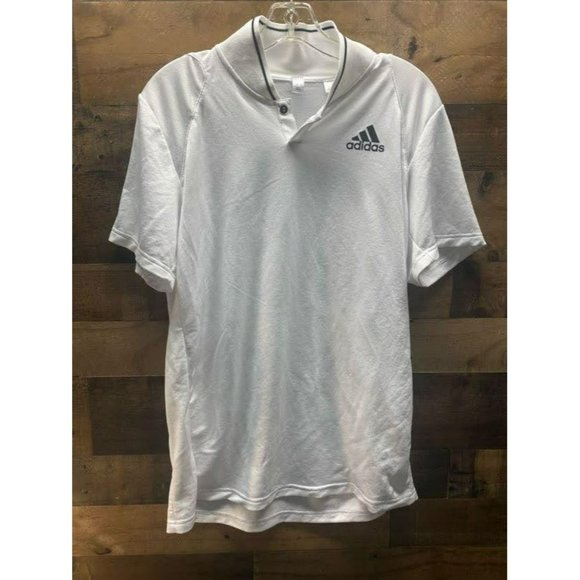 Adidas Primegreen Aeroready Men's Polo Size Medium - Picture 1 of 4